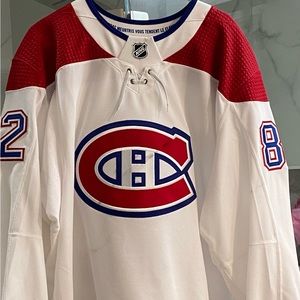 SOLD 2019-2020 Montreal Canadians Away Game Worn Hockey Jersey